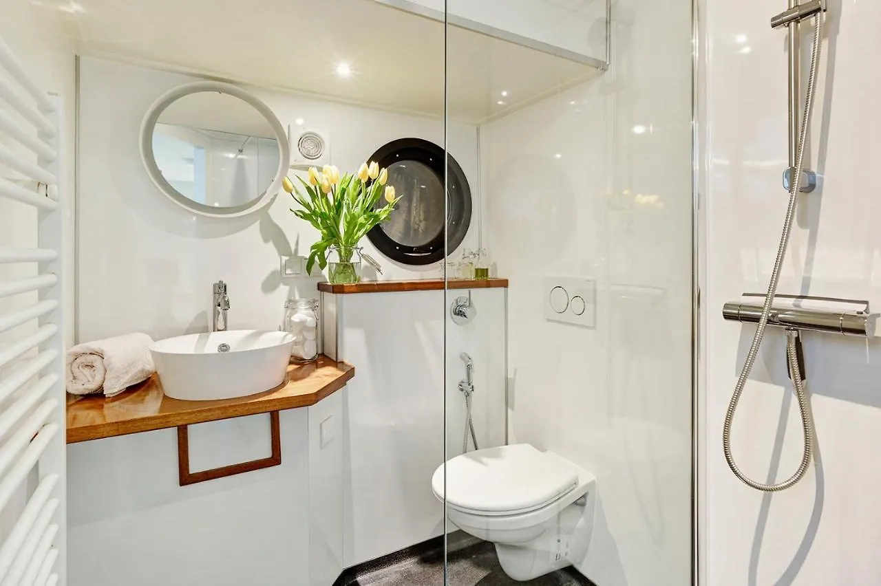 Botel A304 Romantic Seaship In Top Center Amsterdam