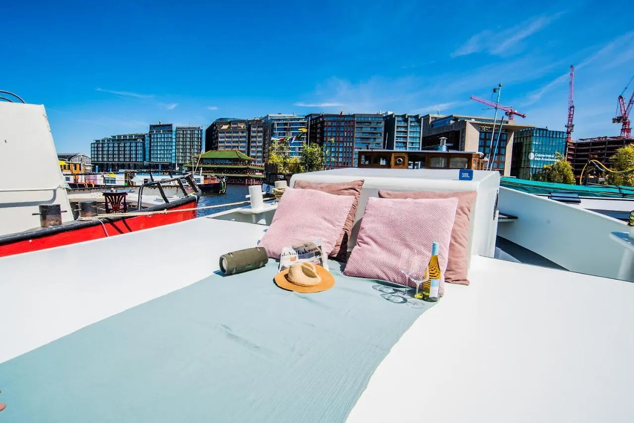 Botel A304 Romantic Seaship In Top Center Amsterdam