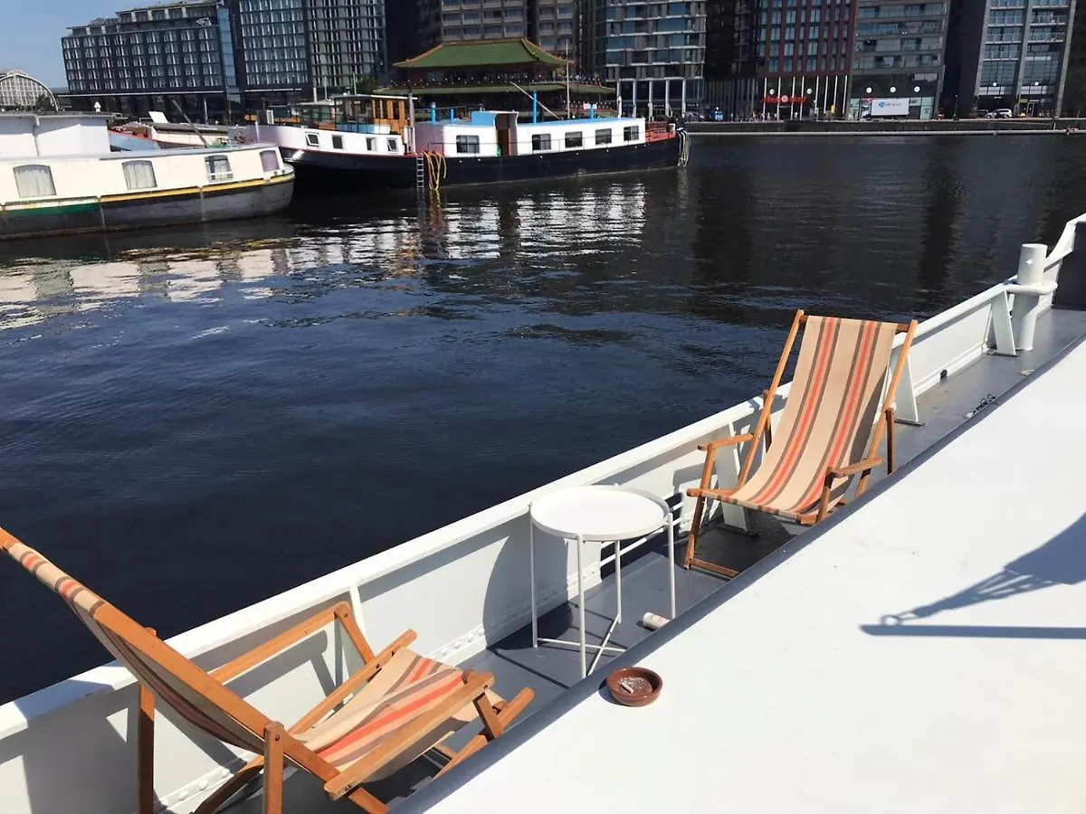 A304 Romantic Seaship In Top Center Amsterdam Botel